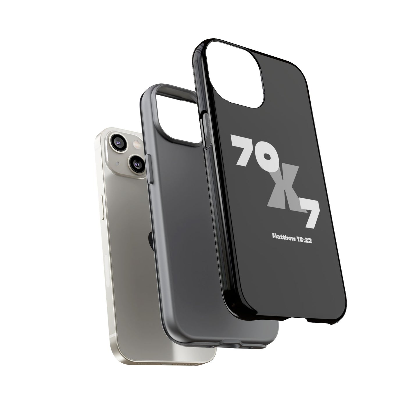 Seventy x Seven Black Phone Case