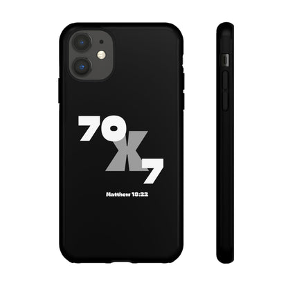 Seventy x Seven Black Phone Case