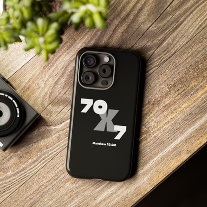 Seventy x Seven Black Phone Case