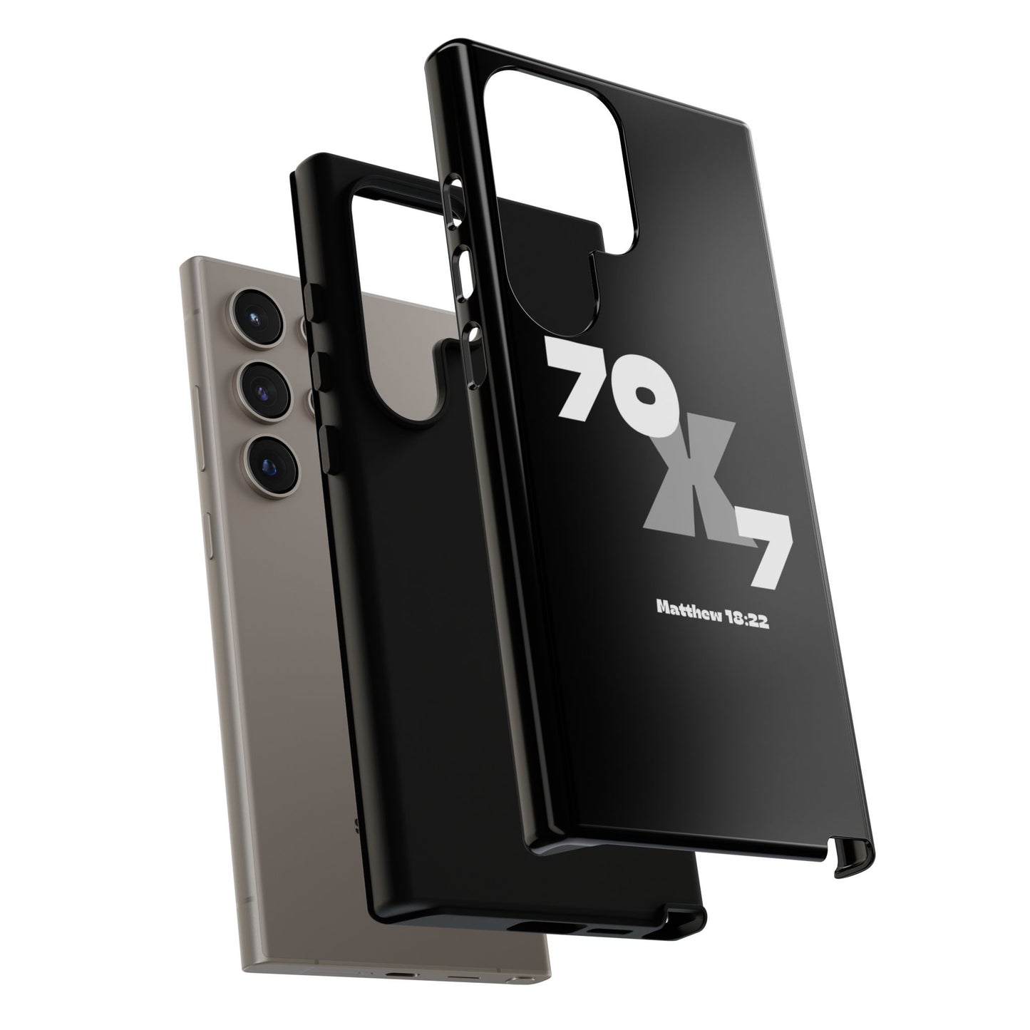 Seventy x Seven Black Phone Case