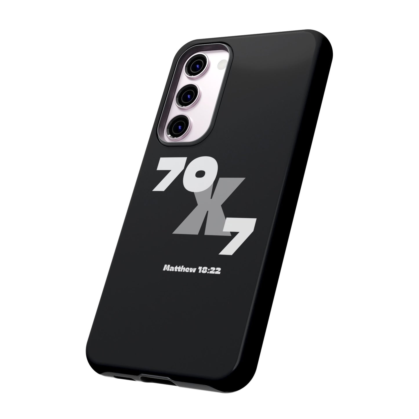 Seventy x Seven Black Phone Case