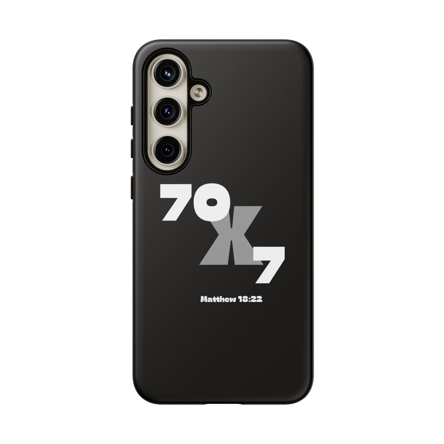 Seventy x Seven Black Phone Case