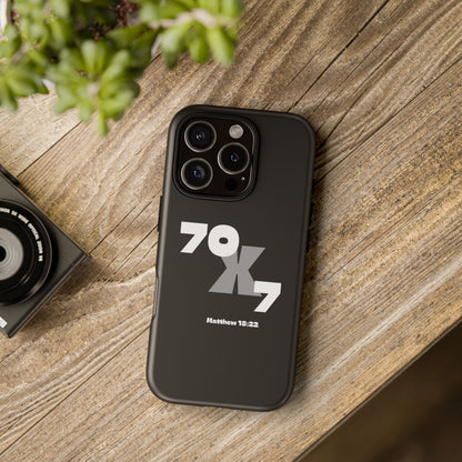 Seventy x Seven Black Phone Case