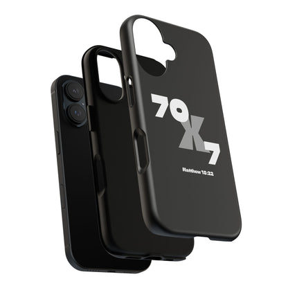 Seventy x Seven Black Phone Case