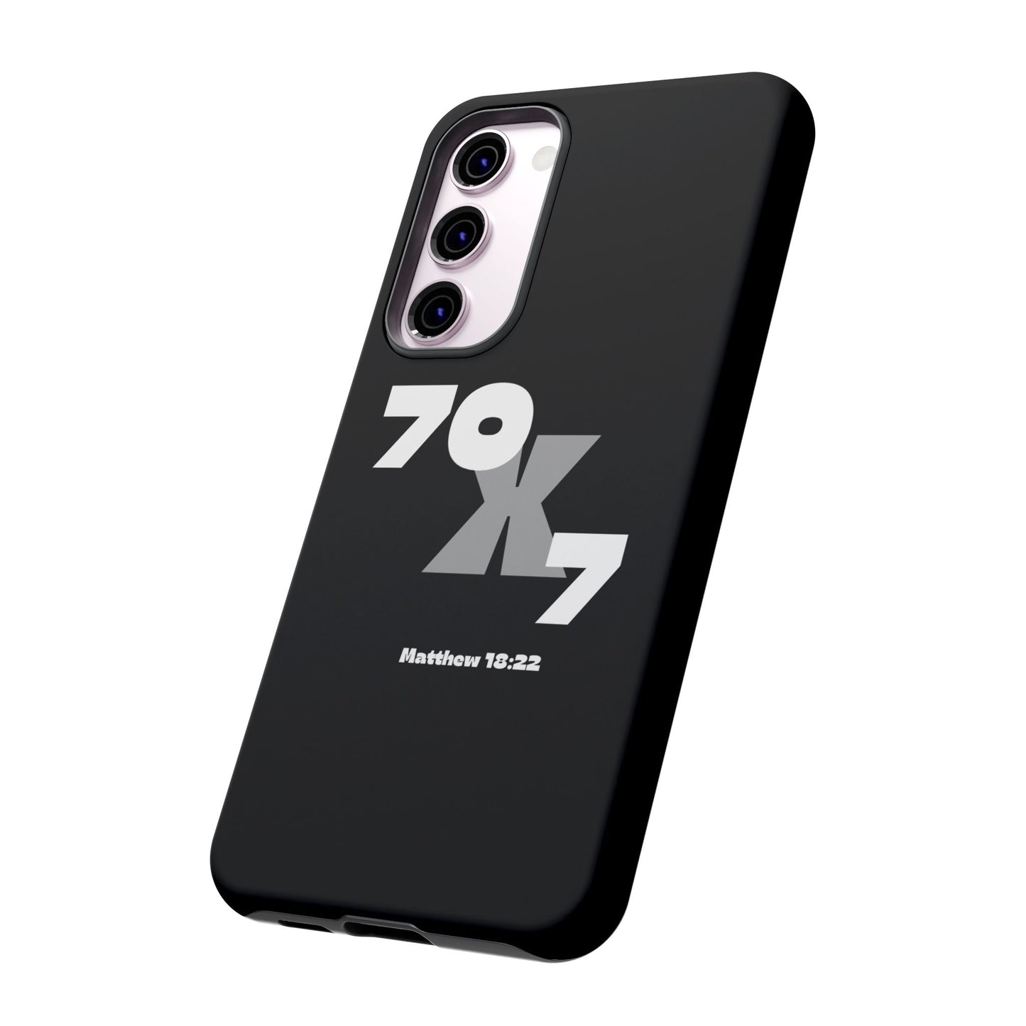 Seventy x Seven Black Phone Case