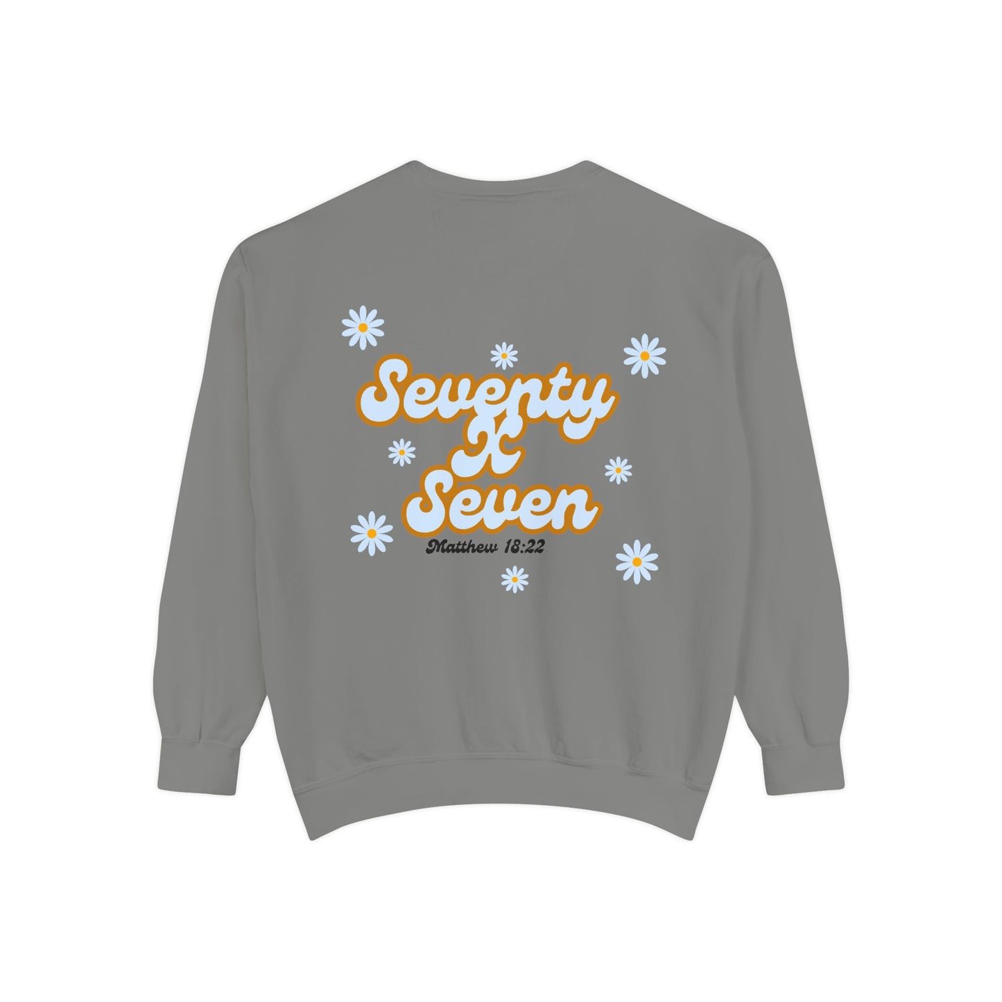 Seventy x Seven Baby Blue Florals Sweatshirt