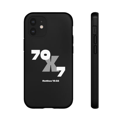 Seventy x Seven Black Phone Case