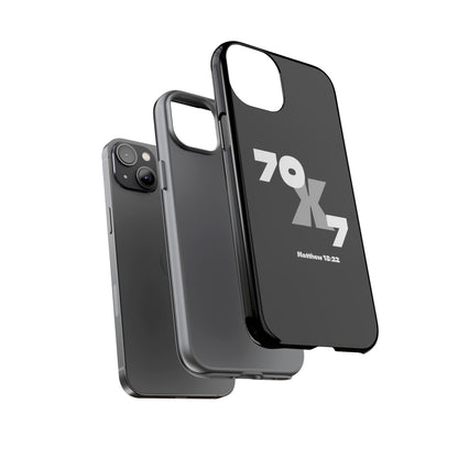 Seventy x Seven Black Phone Case