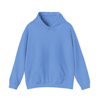 Seventy x Seven Unisex Hoodie with Baby Blue Flowers