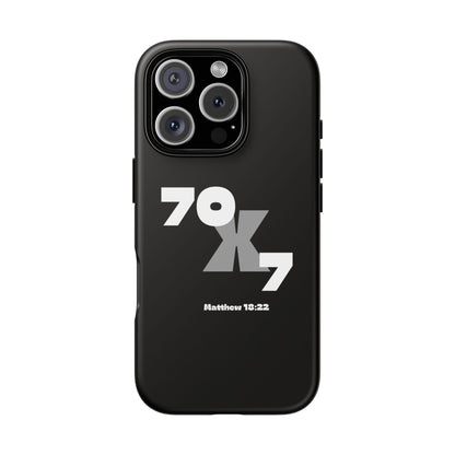 Seventy x Seven Black Phone Case