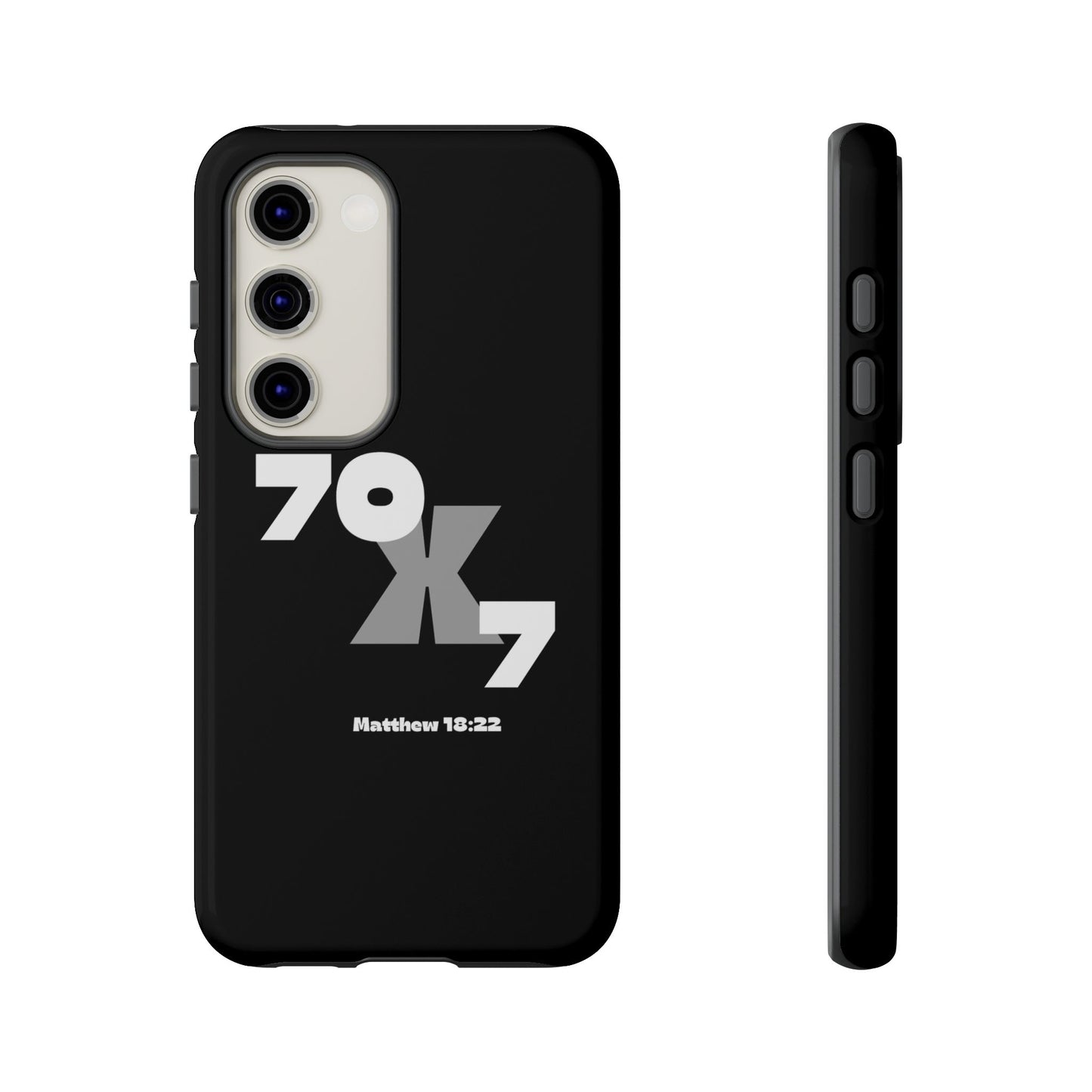 Seventy x Seven Black Phone Case