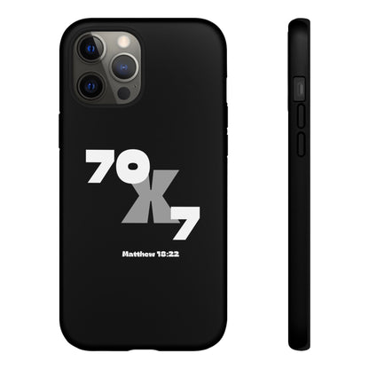 Seventy x Seven Black Phone Case