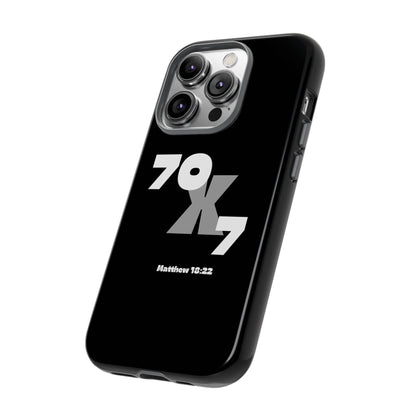 Seventy x Seven Black Phone Case