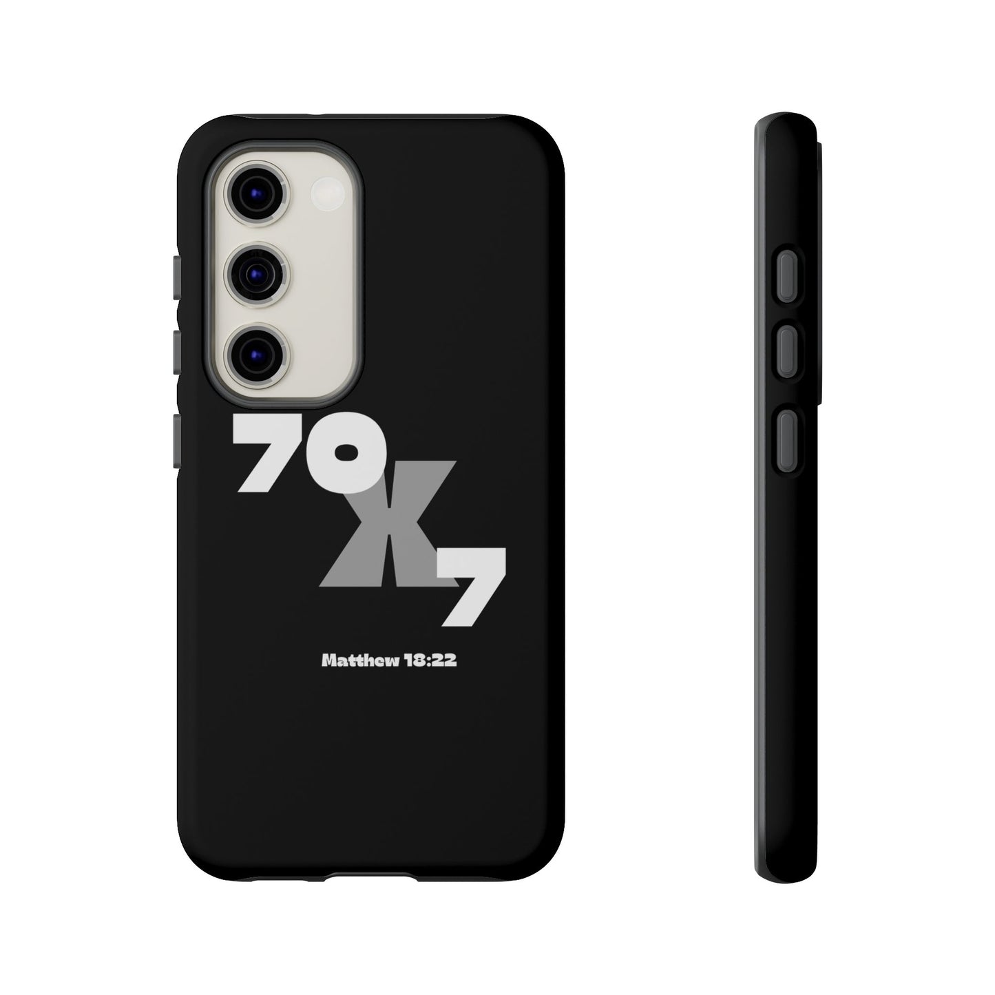 Seventy x Seven Black Phone Case