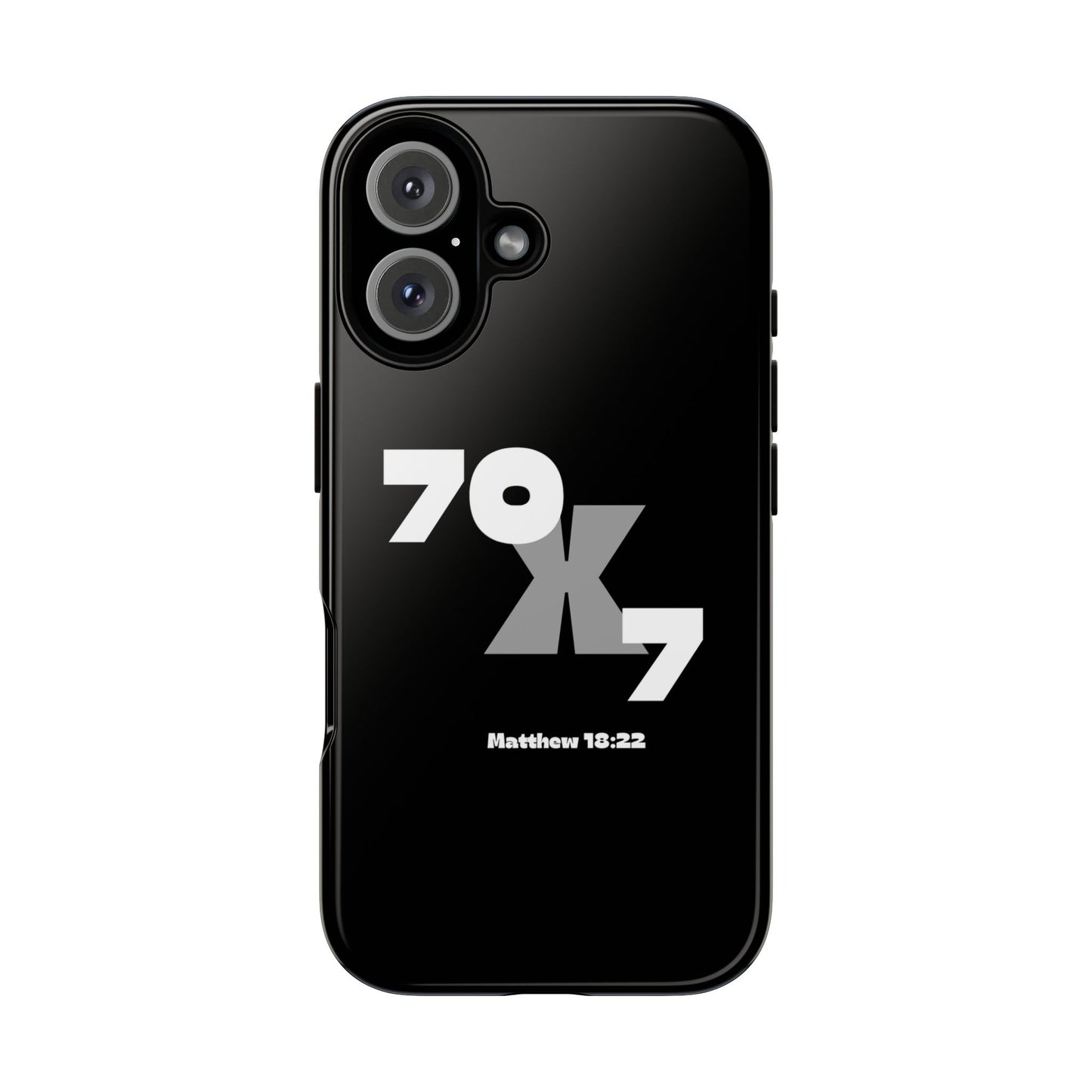 Seventy x Seven Black Phone Case