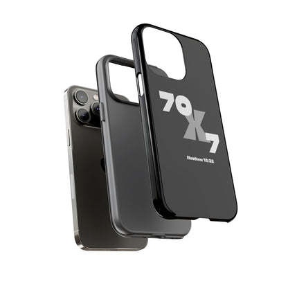 Seventy x Seven Black Phone Case