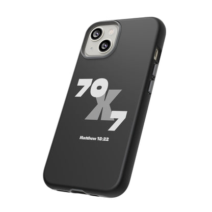 Seventy x Seven Black Phone Case