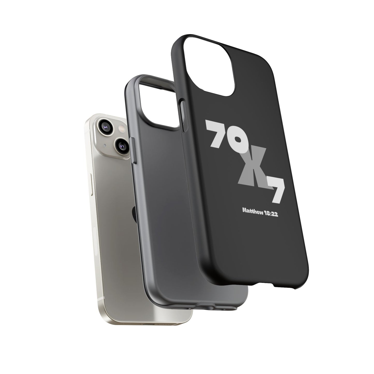 Seventy x Seven Black Phone Case