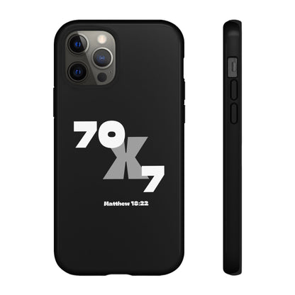 Seventy x Seven Black Phone Case