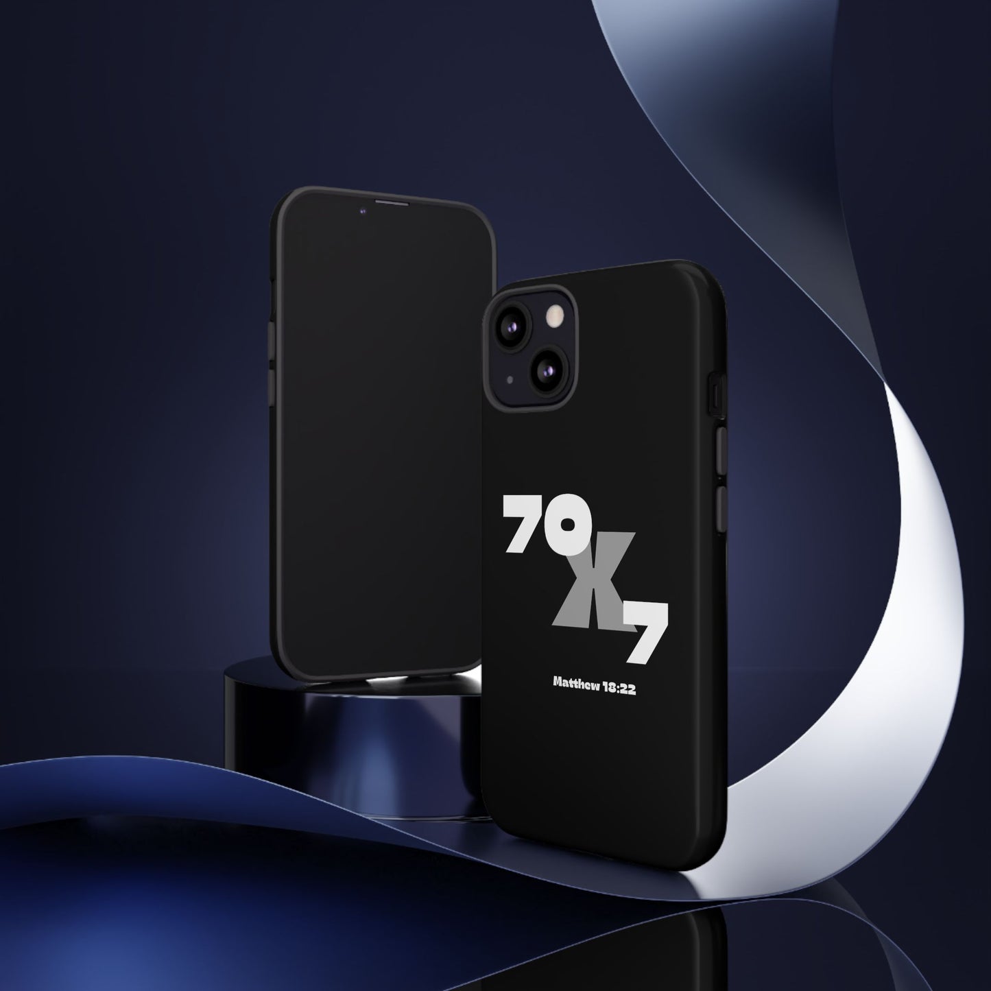 Seventy x Seven Black Phone Case