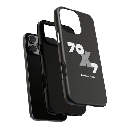 Seventy x Seven Black Phone Case