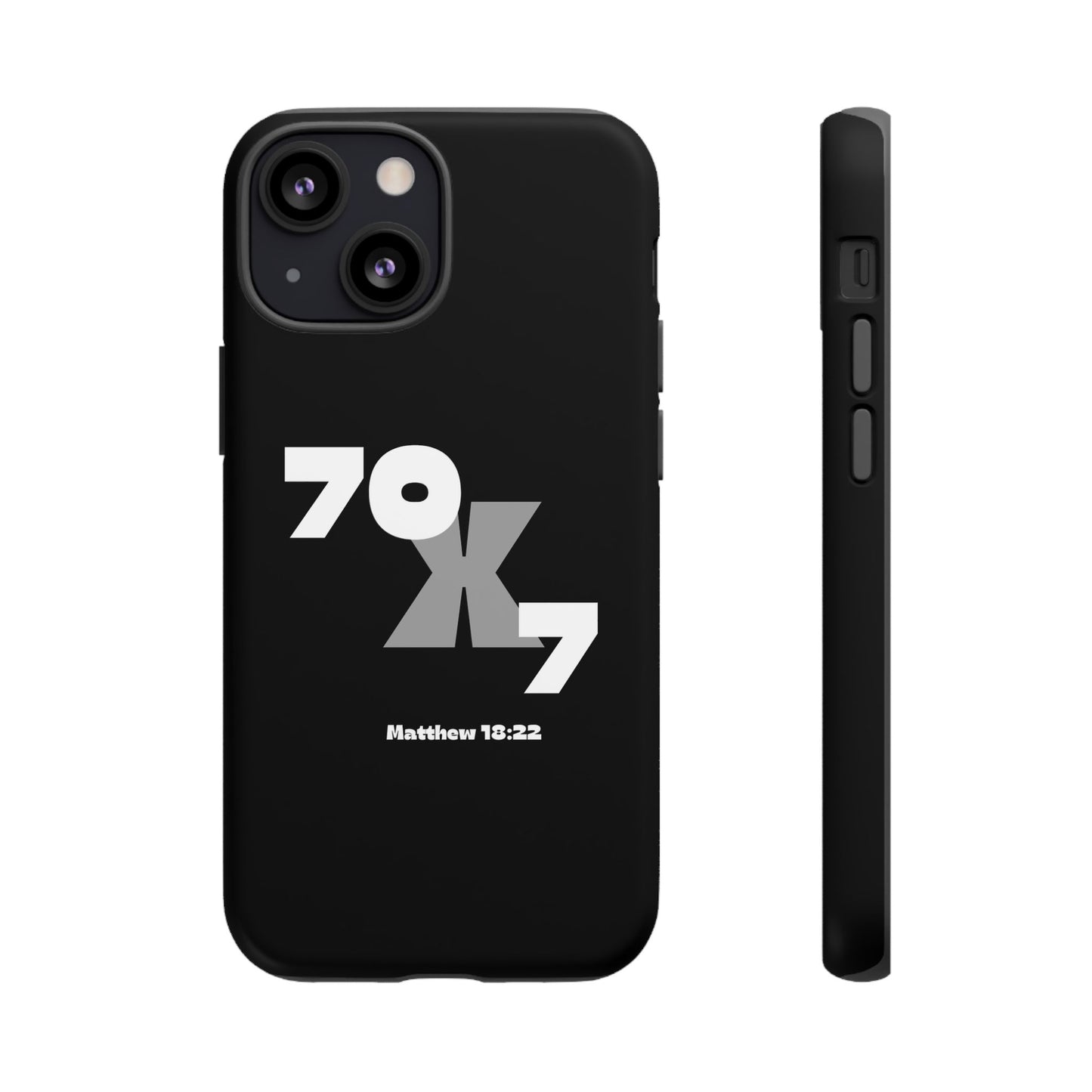 Seventy x Seven Black Phone Case