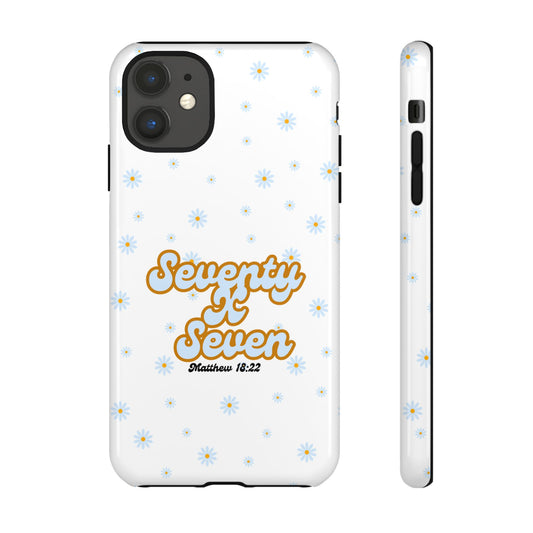 Seventy x Seven Baby Blue Flowers Phone Case