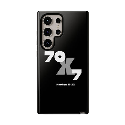 Seventy x Seven Black Phone Case