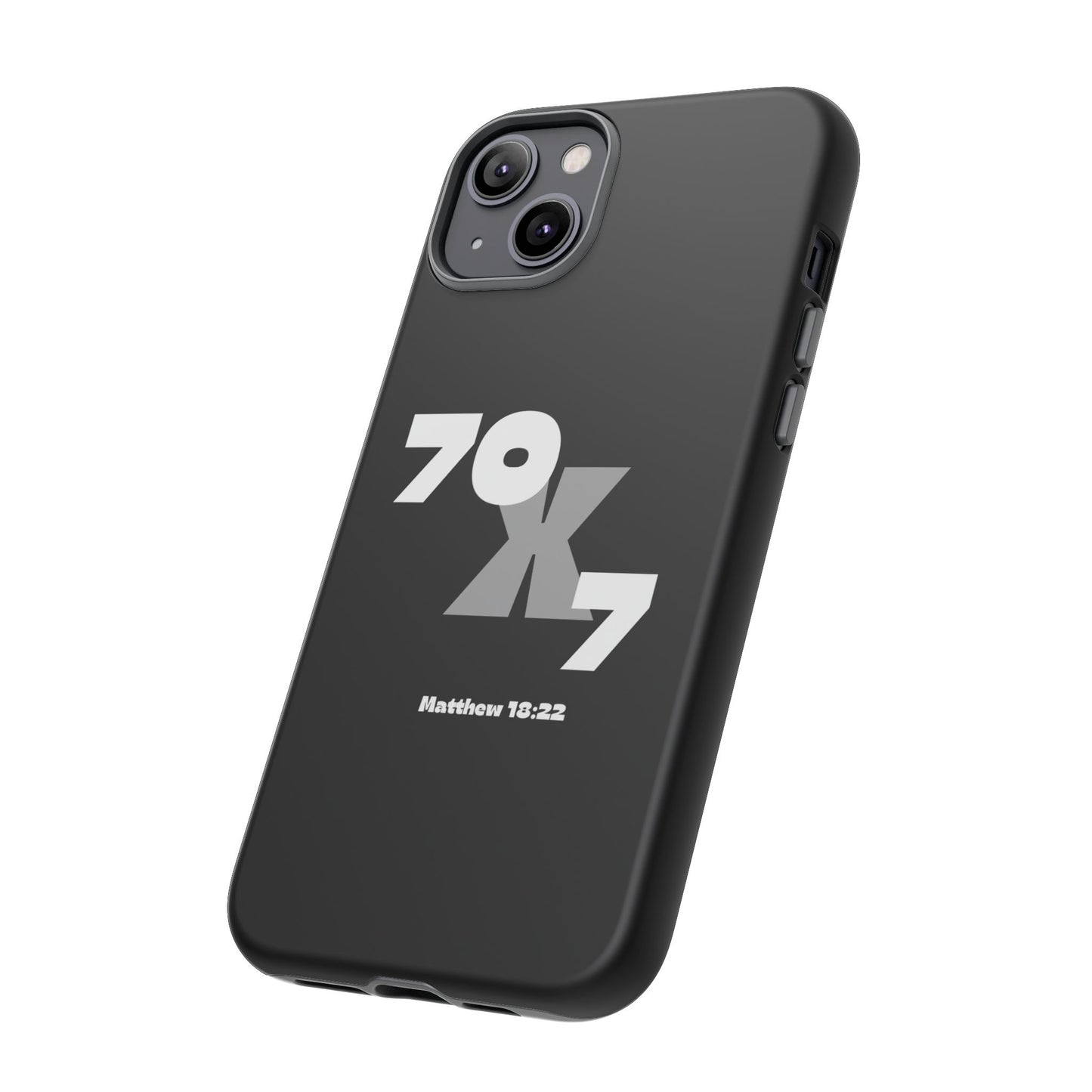 Seventy x Seven Black Phone Case