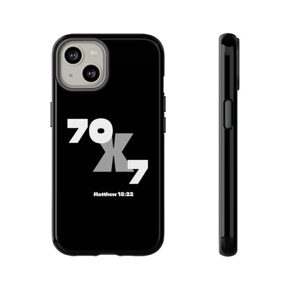 Seventy x Seven Black Phone Case