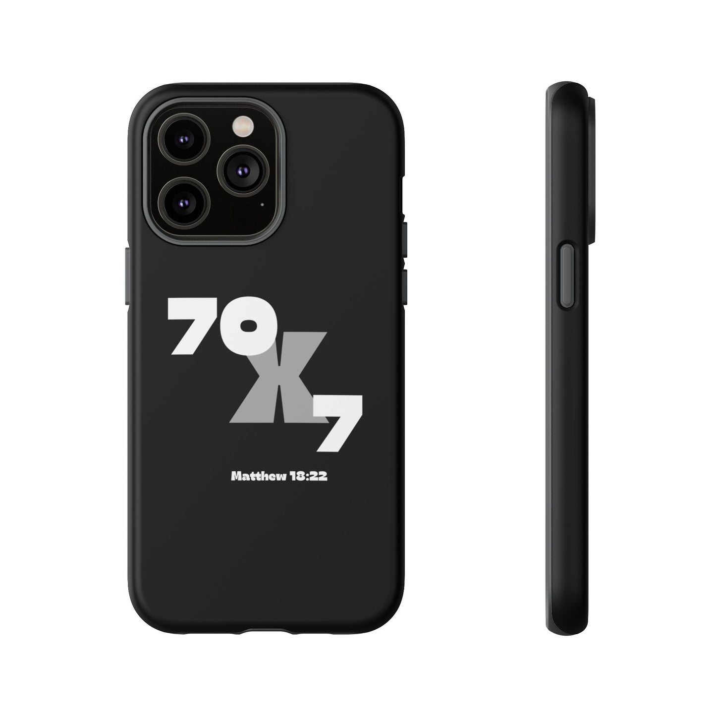 Seventy x Seven Black Phone Case