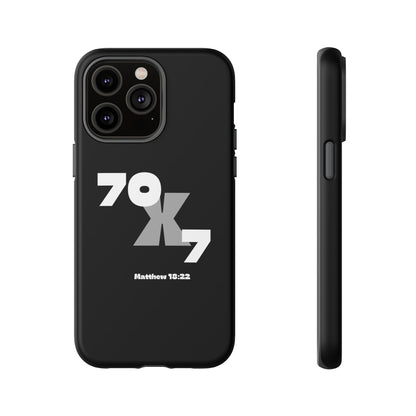 Seventy x Seven Black Phone Case