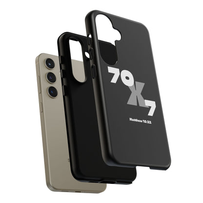 Seventy x Seven Black Phone Case