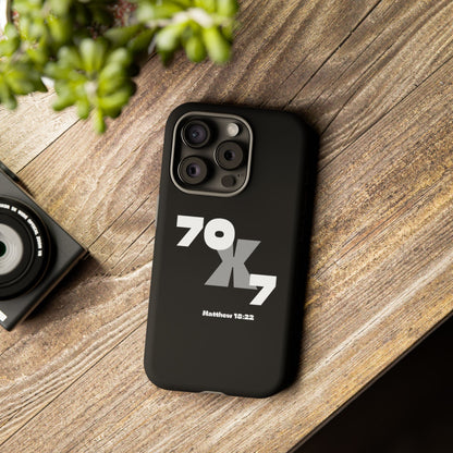 Seventy x Seven Black Phone Case