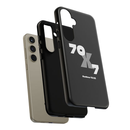 Seventy x Seven Black Phone Case