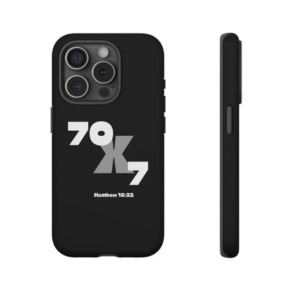 Seventy x Seven Black Phone Case