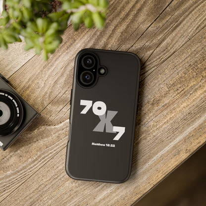 Seventy x Seven Black Phone Case