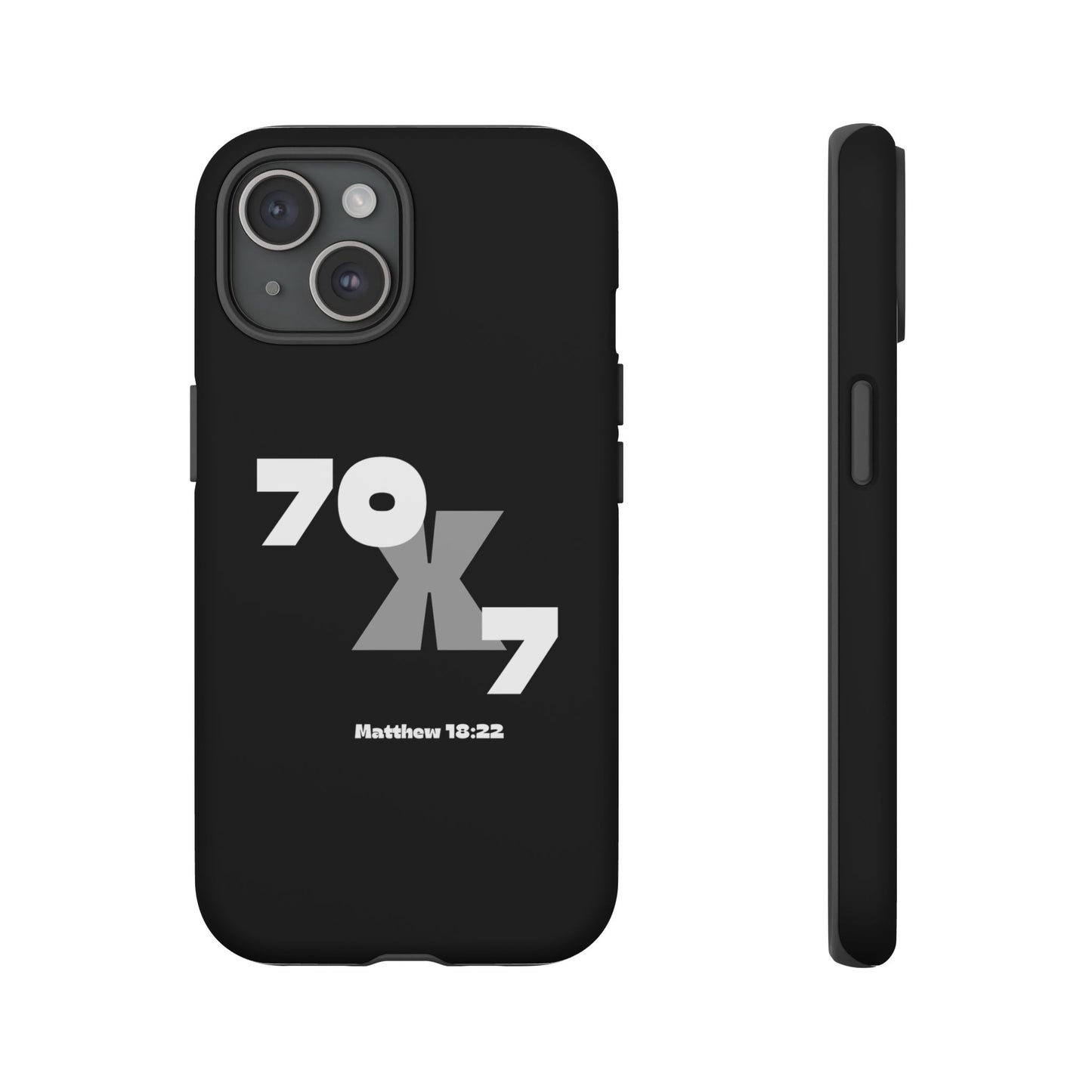 Seventy x Seven Black Phone Case