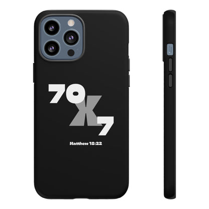 Seventy x Seven Black Phone Case