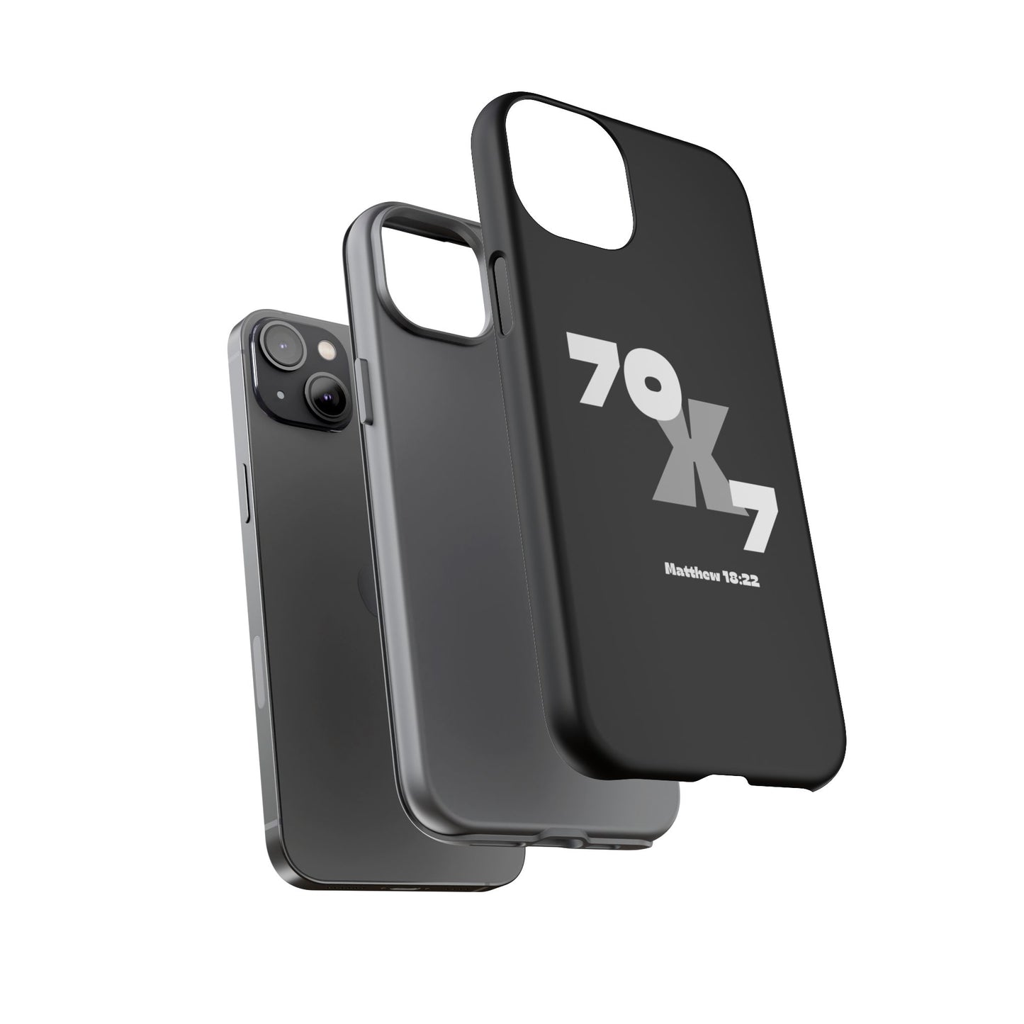 Seventy x Seven Black Phone Case