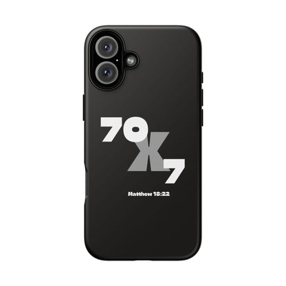 Seventy x Seven Black Phone Case