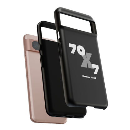 Seventy x Seven Black Phone Case