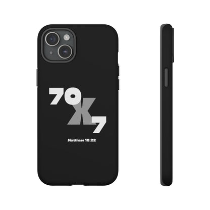 Seventy x Seven Black Phone Case