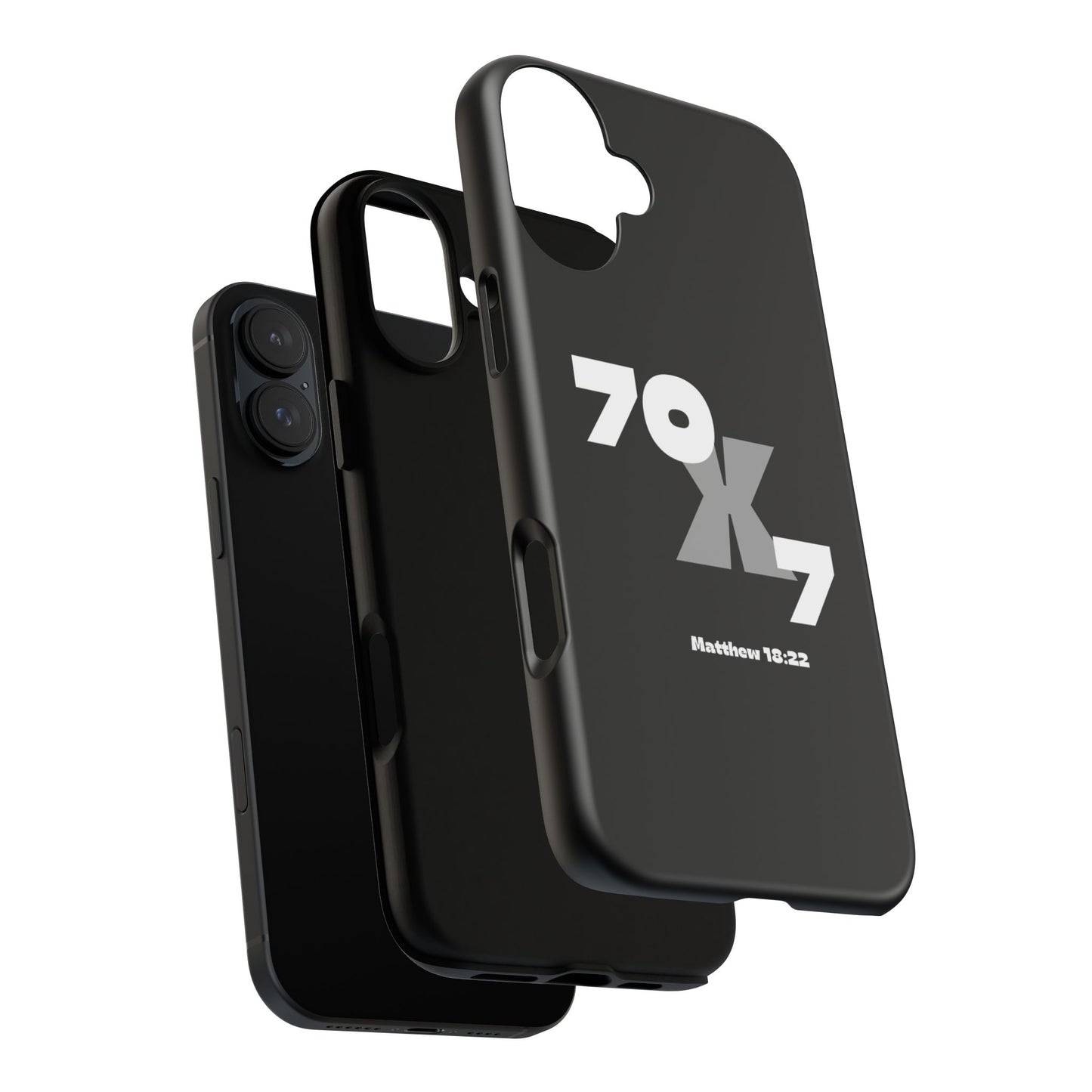 Seventy x Seven Black Phone Case