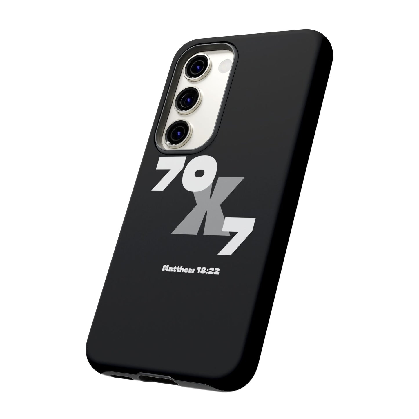 Seventy x Seven Black Phone Case