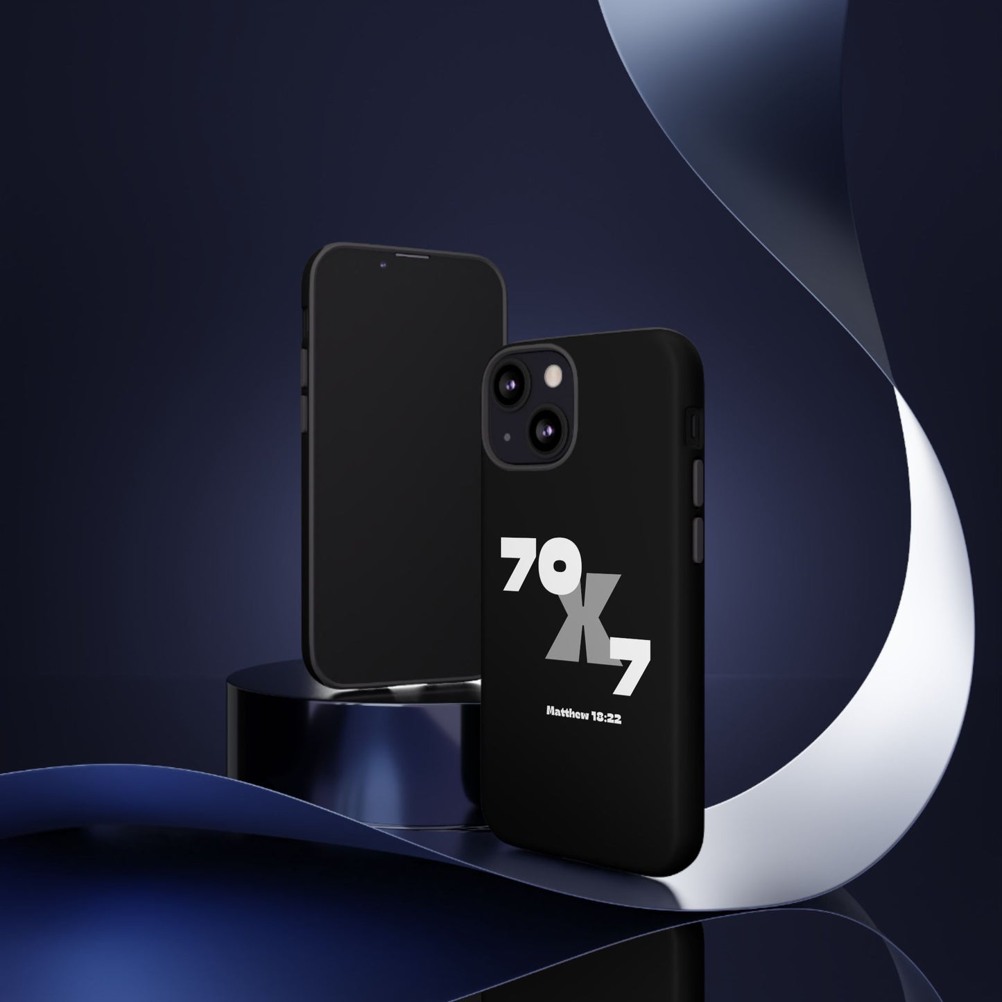 Seventy x Seven Black Phone Case