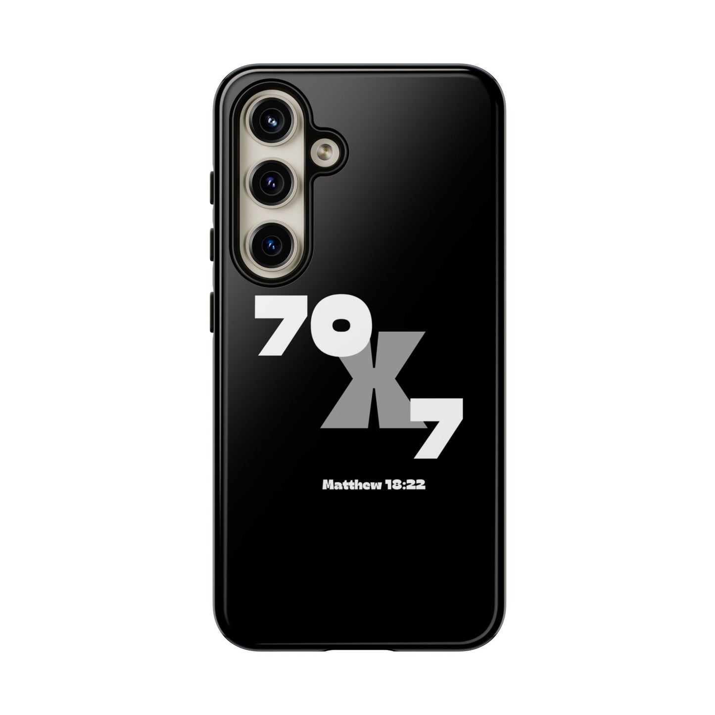 Seventy x Seven Black Phone Case