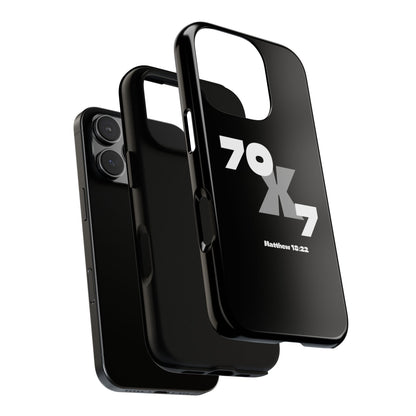 Seventy x Seven Black Phone Case