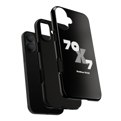 Seventy x Seven Black Phone Case