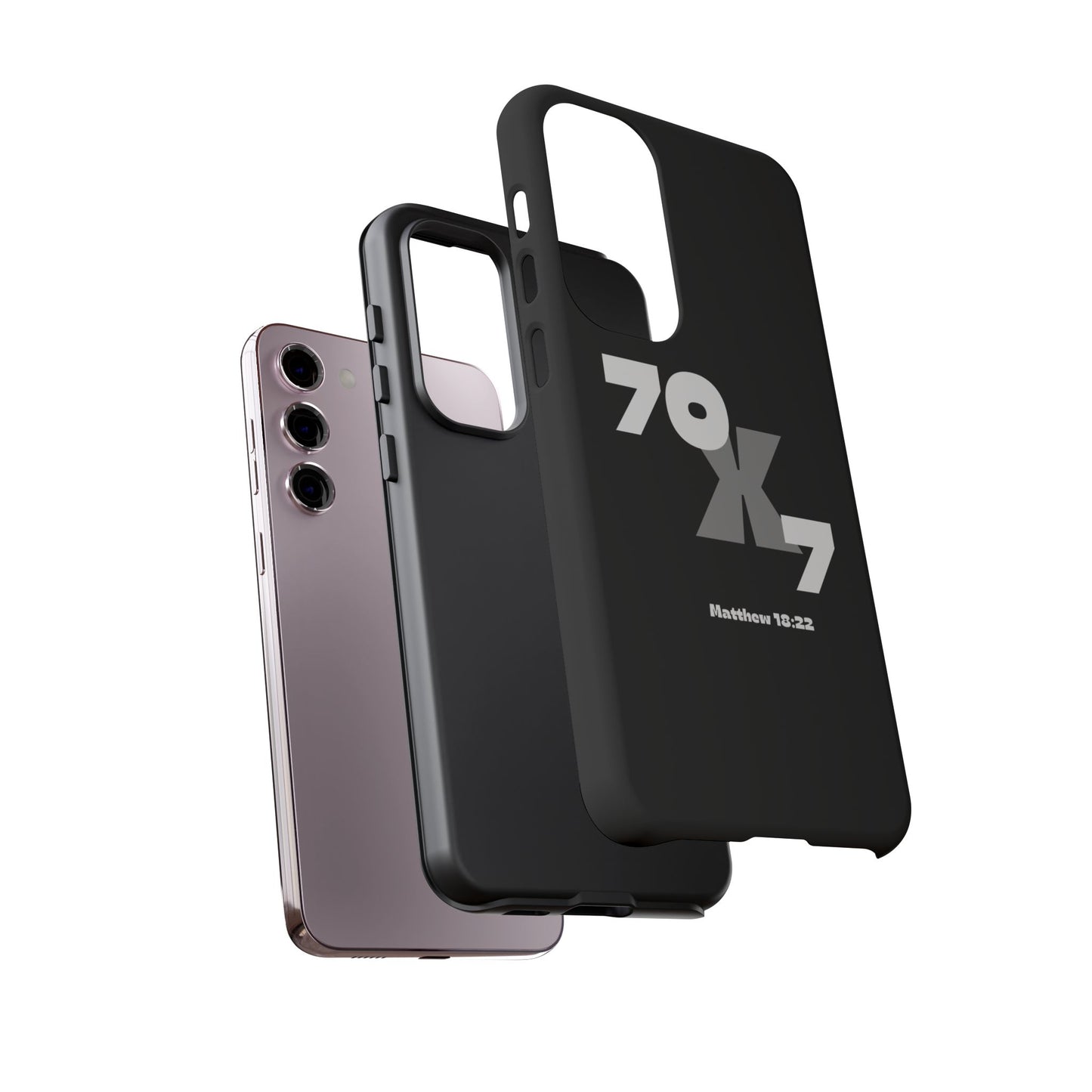 Seventy x Seven Black Phone Case